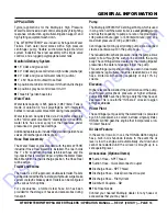 Предварительный просмотр 13 страницы MULTIQUIP WT5HP Operation Manual