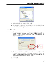 Preview for 71 page of MultiScreen Channel Operator'S Manual