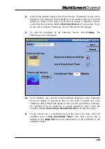Preview for 145 page of MultiScreen Channel Operator'S Manual