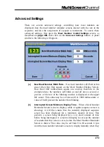 Preview for 173 page of MultiScreen Channel Operator'S Manual