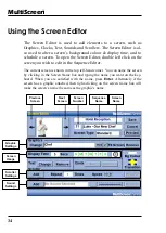 Предварительный просмотр 34 страницы MultiScreen In House TV Communication System Operator'S Manual