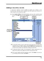 Предварительный просмотр 71 страницы MultiScreen In House TV Communication System Operator'S Manual