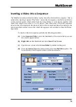 Предварительный просмотр 79 страницы MultiScreen In House TV Communication System Operator'S Manual