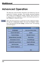 Предварительный просмотр 104 страницы MultiScreen In House TV Communication System Operator'S Manual