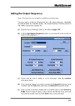 Предварительный просмотр 111 страницы MultiScreen In House TV Communication System Operator'S Manual