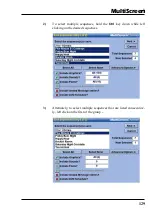 Предварительный просмотр 129 страницы MultiScreen In House TV Communication System Operator'S Manual