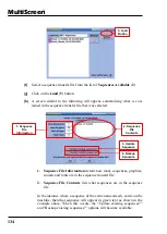 Предварительный просмотр 134 страницы MultiScreen In House TV Communication System Operator'S Manual