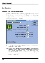 Предварительный просмотр 198 страницы MultiScreen In House TV Communication System Operator'S Manual