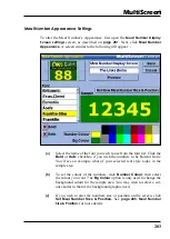 Предварительный просмотр 203 страницы MultiScreen In House TV Communication System Operator'S Manual