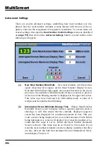 Предварительный просмотр 206 страницы MultiScreen In House TV Communication System Operator'S Manual