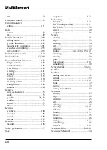 Предварительный просмотр 232 страницы MultiScreen In House TV Communication System Operator'S Manual