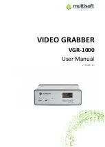 Preview for 1 page of MULTISOFT VGR-1000 User Manual