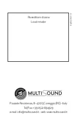 Предварительный просмотр 36 страницы MultiSound HP-S100 User Manual