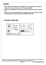 Предварительный просмотр 2 страницы MULTISPAN OC 99 Operating Manual