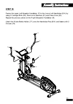 Preview for 13 page of MultiSports Elliptix 880L Owner'S Manual