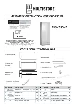 Preview for 1 page of Multistore EXC-750H2 Assembly Instruction