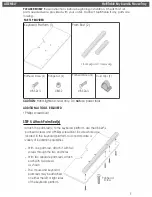 Preview for 5 page of MultiTable Keyboard & Mouse Tray Assembly Instructions Manual