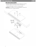 Preview for 6 page of MultiTable Keyboard & Mouse Tray Assembly Instructions Manual