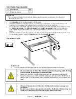 Preview for 14 page of MultiTable Manual ModTable Assembly Instructions Manual