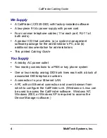 Preview for 4 page of Multitech CallFinder CF220-DID Cabling Manual