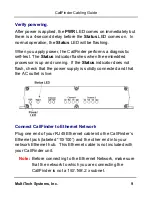 Preview for 9 page of Multitech CallFinder CF220-DID Cabling Manual