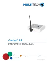 Multitech Conduit AP MTCAP-LAP3-915-041 User Manual preview