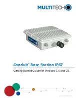 Multitech Conduit MTCDTIP Series Getting Started Manual preview