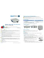 Preview for 1 page of Multitech Conduit Installation Manual