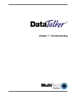 Preview for 87 page of Multitech DataTalker DT101 Owner'S Manual