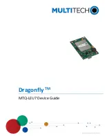 Multitech Dragonfly MTQ-LEU7 Device Manual preview