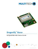 Multitech Dragonfly Nano MTQN-MNG3-B02 Device Manual предпросмотр