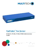 Multitech FaxFinder FF240 Administrator'S Manual preview