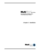 Preview for 13 page of Multitech FR3060/V4 User Manual