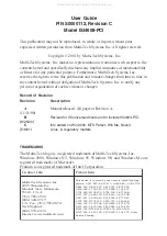 Preview for 2 page of Multitech ISI4604-PCI User Manual