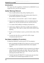 Preview for 12 page of Multitech ISI4604-PCI User Manual