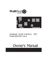 Предварительный просмотр 1 страницы Multitech ISI551PC Owner'S Manual