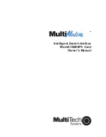 Multitech ISI608PC Owner'S Manual preview