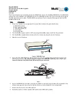 Предварительный просмотр 1 страницы Multitech MMH2834 Product Update