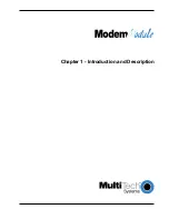 Предварительный просмотр 5 страницы Multitech Modem Module MT3334SMI Developer'S Manual