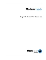 Предварительный просмотр 31 страницы Multitech Modem Module MT3334SMI Developer'S Manual