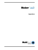 Предварительный просмотр 63 страницы Multitech Modem Module MT3334SMI Developer'S Manual