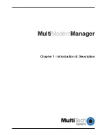 Preview for 5 page of Multitech MR4800E Owner'S Manual