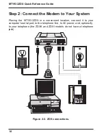 Предварительный просмотр 10 страницы Multitech MT1932ZDX Quick Reference Manual