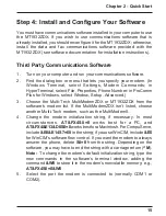 Предварительный просмотр 15 страницы Multitech MT1932ZDX Quick Reference Manual