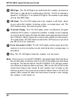 Предварительный просмотр 28 страницы Multitech MT1932ZDX Quick Reference Manual