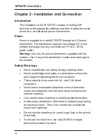 Preview for 8 page of Multitech MT202TD User Manual