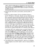 Preview for 23 page of Multitech MT2834DXK Quick Reference Manual