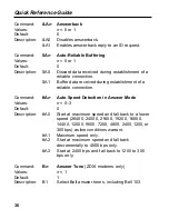 Preview for 44 page of Multitech MT2834DXK Quick Reference Manual