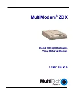 Preview for 1 page of Multitech MT5656ZDX Series User Manual