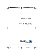 Multitech MT56DSU-R Owner'S Manual preview